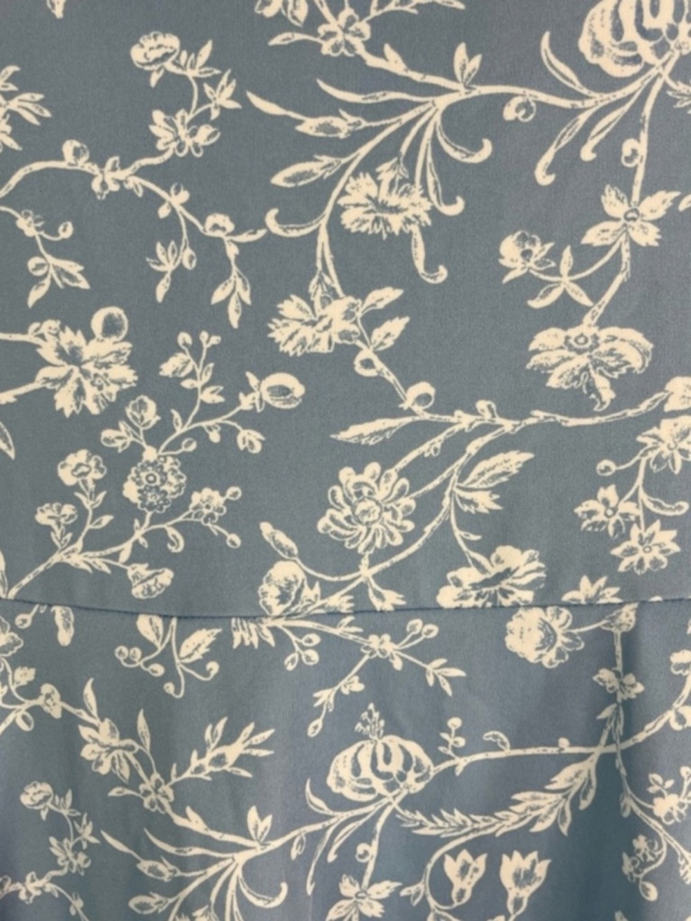 LAURA ASHLEY Floral Athleisure Dress in Light Blue Size XS -- Pickleball / Golf - Picture 5 of 8